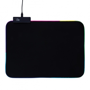 Logo trade promotional merchandise photo of: RGB gaming mousepad