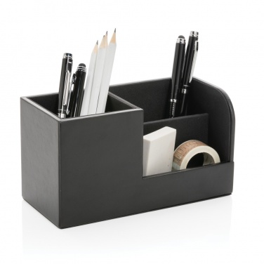 Logotrade promotional item picture of: Swiss Peak RCS recycled PU Desk organiser