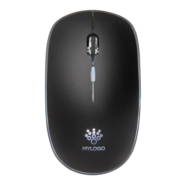 Logotrade corporate gifts photo of: Light up logo wireless mouse