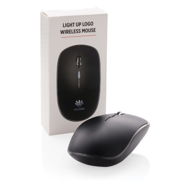 Logotrade promotional gifts photo of: Light up logo wireless mouse