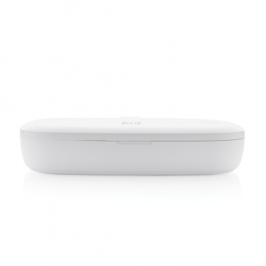 Logo trade corporate gift photo of: UV-C steriliser box with 5W wireless charger