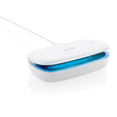 Logo trade promotional giveaway photo of: UV-C steriliser box with 5W wireless charger