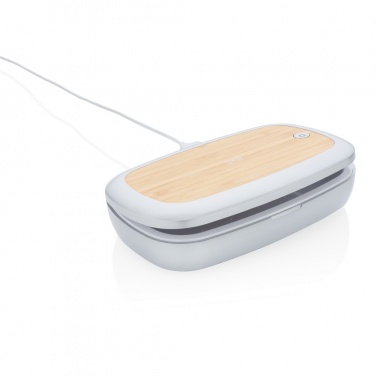 Logotrade promotional merchandise picture of: Rena UV-C steriliser box with 5W wireless charger