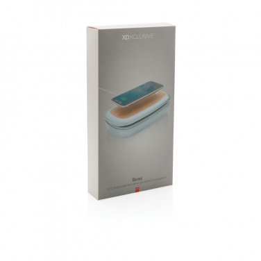 Logo trade promotional giveaways picture of: Rena UV-C steriliser box with 5W wireless charger