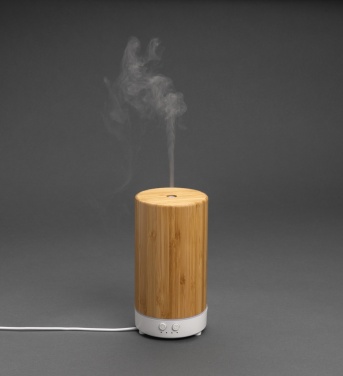 Logo trade promotional products picture of: RCS recycled plastic and bamboo aroma diffuser