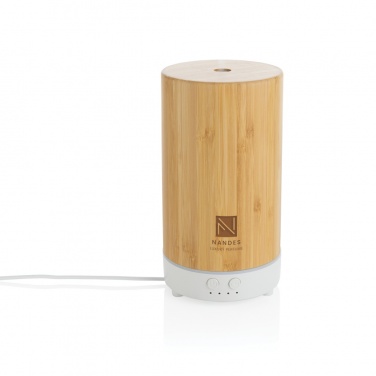 Logo trade promotional merchandise photo of: RCS recycled plastic and bamboo aroma diffuser