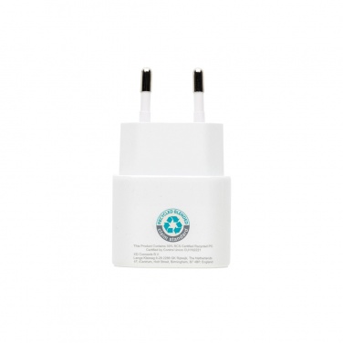 Logo trade promotional item photo of: Boost RCS reycled PET 20W type C 2 pcs charging set
