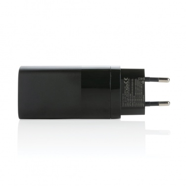 Logotrade promotional item image of: Philips 65W ultra fast PD 3-port USB wall charger