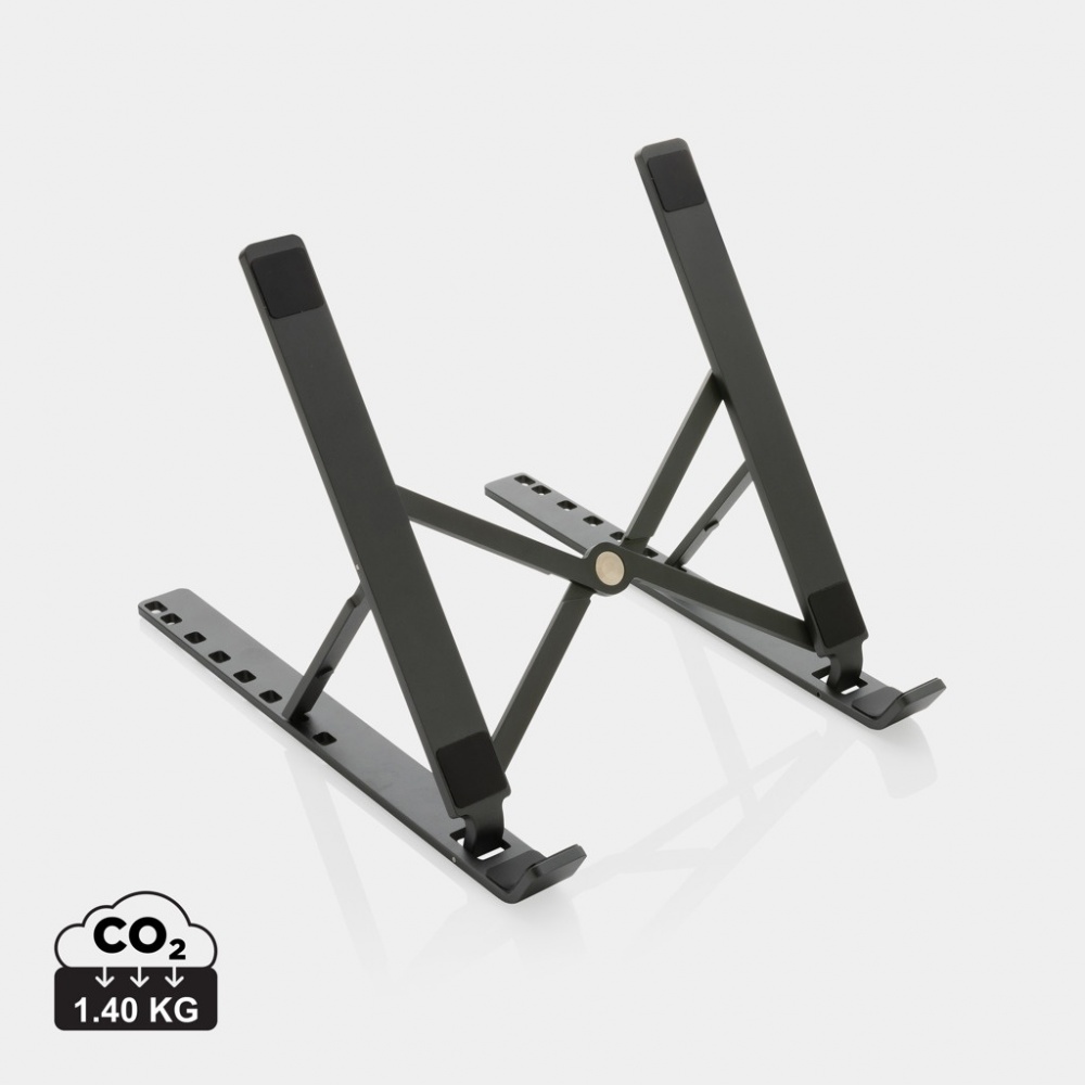 Logo trade advertising products picture of: Terra RCS recycled aluminium universal laptop/tablet stand