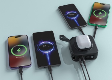 Logotrade promotional gift image of: Urban Vitamin Saratoga 5 in 1 universal charger