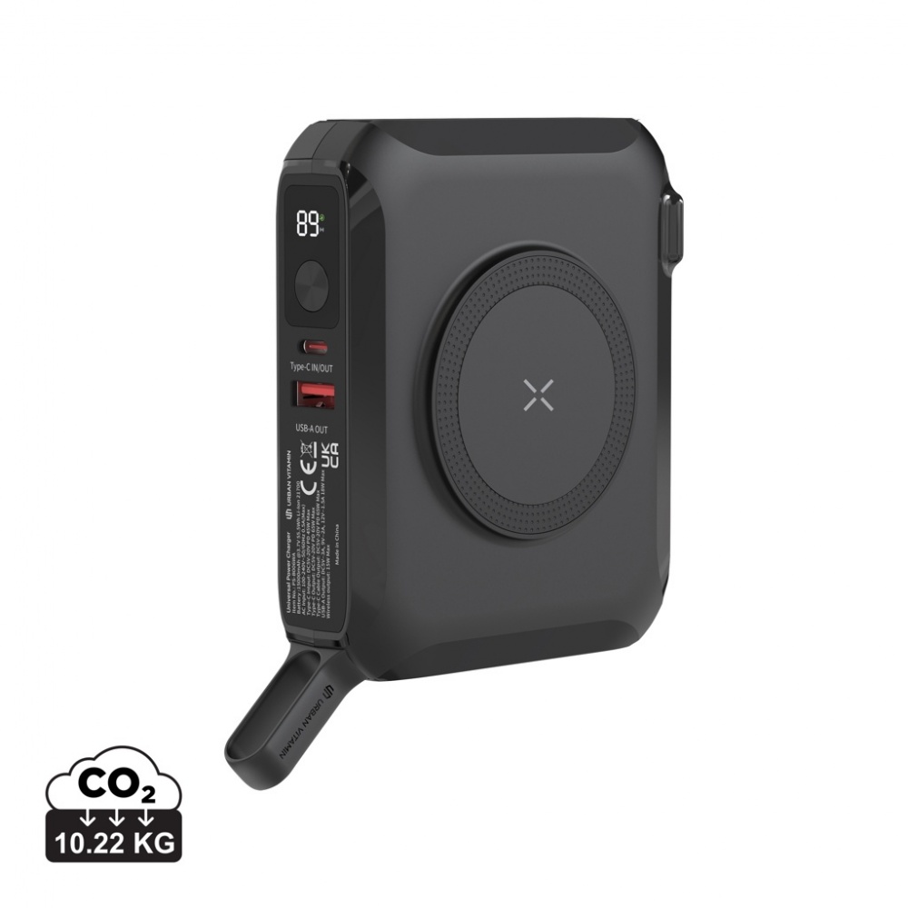 Logotrade promotional product image of: Urban Vitamin Oxnard 5 in 1 65W universal charger