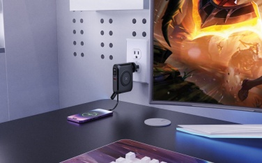Logo trade business gift photo of: Urban Vitamin Oxnard 5 in 1 65W universal charger