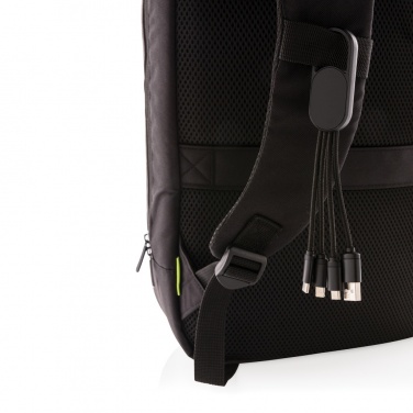 Logotrade promotional gift image of: 4-in-1 cable with carabiner clip
