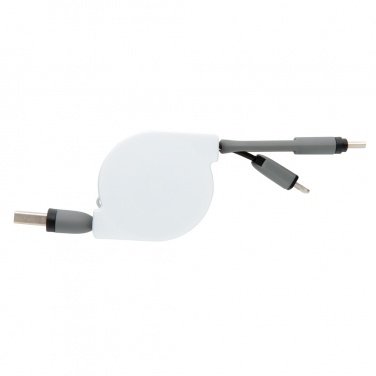 Logotrade business gift image of: 3-in-1 retractable cable