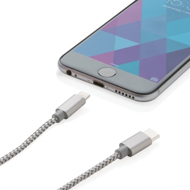 Logo trade corporate gifts picture of: 3-in-1 braided cable
