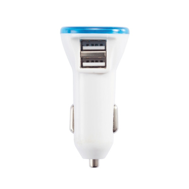 Logo trade promotional products picture of: Powerful dual port car charger