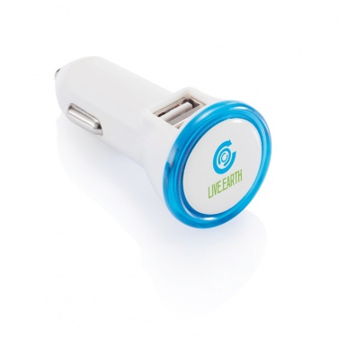 Logotrade advertising product image of: Powerful dual port car charger
