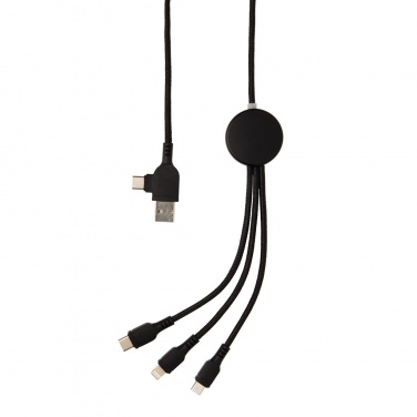 Logo trade advertising products picture of: Light up logo 6-in-1 cable