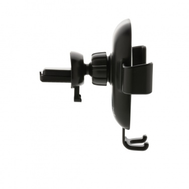 Logotrade advertising product image of: RCS recycled plastic 10W wireless charging car holder
