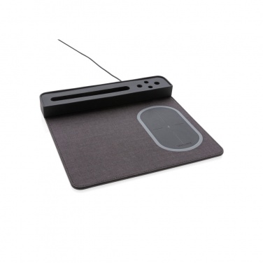 Logo trade promotional items picture of: Air mousepad with 5W wireless charging and USB