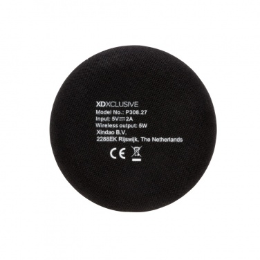 Logotrade promotional giveaway picture of: Bamboo X 5W wireless charger