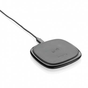 Logo trade promotional items image of: Philips 10W Qi wireless charger