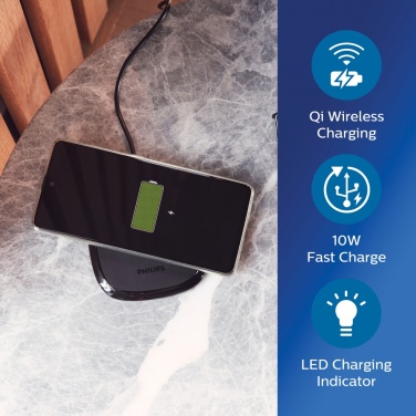 Logotrade promotional merchandise picture of: Philips 10W Qi wireless charger
