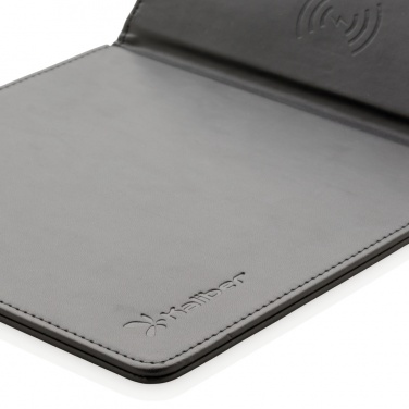 Logo trade promotional giveaway photo of: Mousepad with 5W wireless charging