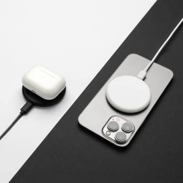 Logo trade promotional gifts picture of: Magnapad 15W RCS rplastic magnetic 3 in 1 charging pad