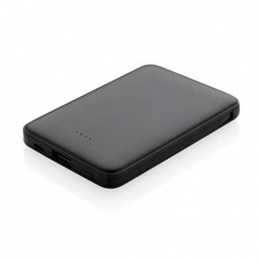 Logotrade promotional product picture of: 5.000 mAh Pocket Powerbank with integrated cables
