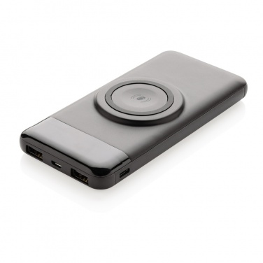 Logo trade promotional products picture of: 10.000 mah wireless powerbank with watch charger