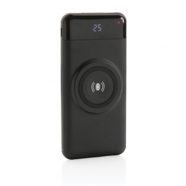 Logo trade promotional item photo of: 10.000 mah wireless powerbank with watch charger
