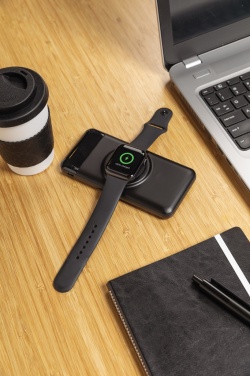Logotrade promotional products photo of: 10.000 mah wireless powerbank with watch charger