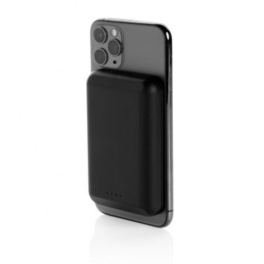 Logotrade promotional items photo of: Magnetic 5.000 mAh 5W wireless powerbank