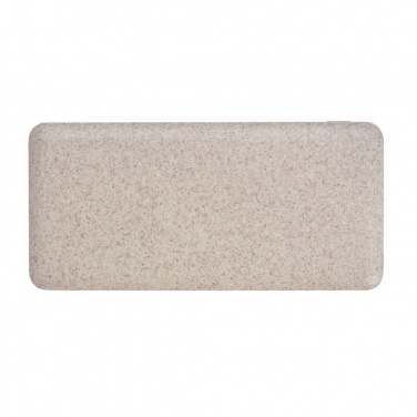 Logotrade advertising products photo of: 10.000 mah wheat straw powerbank