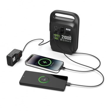 Logotrade advertising product image of: Power Vault RCS rplastic 21000 mAh portable power station