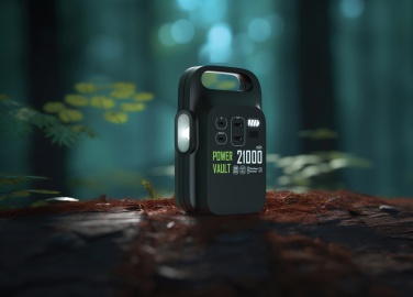 Logo trade promotional giveaway photo of: Power Vault RCS rplastic 21000 mAh portable power station