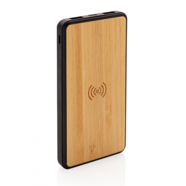 Logotrade promotional merchandise picture of: RCS recycled plastic 8000 mAh Wireless Powerbank