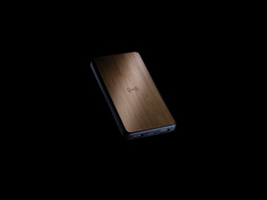 Logotrade promotional product image of: RCS recycled plastic 8000 mAh Wireless Powerbank