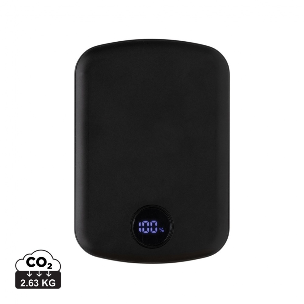 Logotrade business gifts photo of: MagBoost RCS recycled plastic 5000 mah magnetic powerbank
