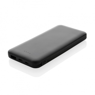 Logo trade promotional items image of: Lockhart RCS recycled plastic 10.000 with integrated cables