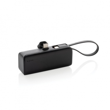 Logo trade promotional gifts picture of: Powerlink RCS rplastic 3000 mah powerbank USB C connector