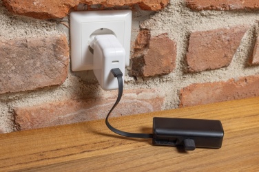 Logotrade promotional merchandise picture of: Powerlink RCS rplastic 3000 mah powerbank USB C connector