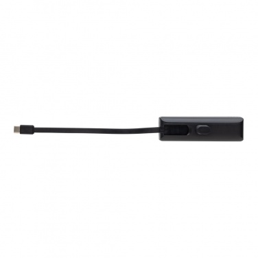 Logo trade corporate gifts image of: Powerlink RCS rplastic 3000 mAh powerbank iOS connector