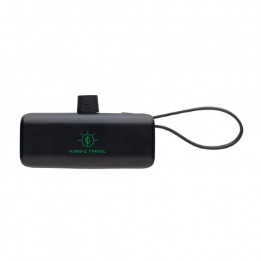Logotrade advertising products photo of: Powerlink RCS rplastic 3000 mAh powerbank iOS connector