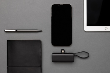 Logo trade promotional merchandise image of: Powerlink RCS rplastic 3000 mAh powerbank iOS connector