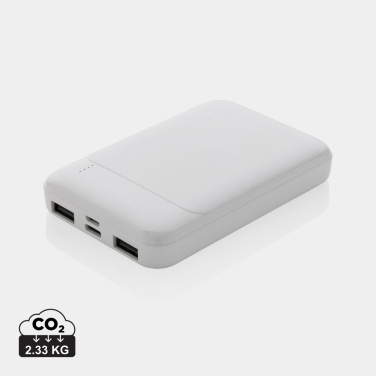 Logotrade promotional item image of: RCS recycled plastic 5.000 mAh powerbank