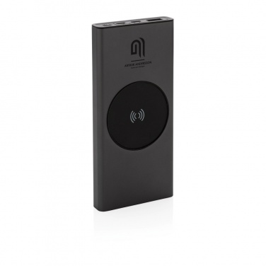 Logotrade promotional items photo of: Terra RCS recycled 18W aluminium 10000 powerbank 10W