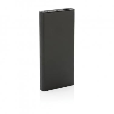 Logo trade advertising products image of: Terra RCS recycled 18W aluminium powerbank 10.000 mAh
