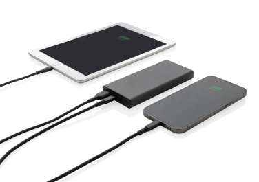 Logotrade advertising product picture of: Terra RCS recycled 18W aluminium powerbank 10.000 mAh